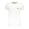 Cavalli Class Bianco Cotton Men T-Shirt Cavalli Class