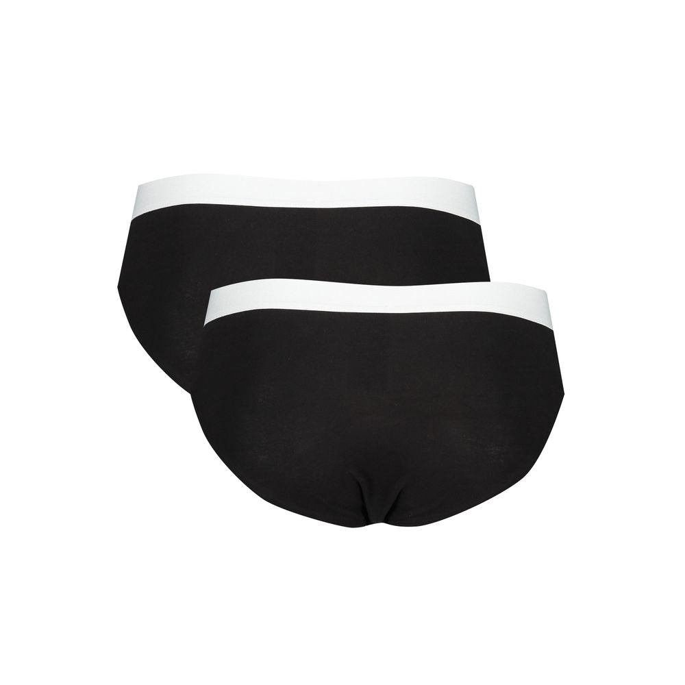 Trussardi Black Cotton Men's Brief Trussardi