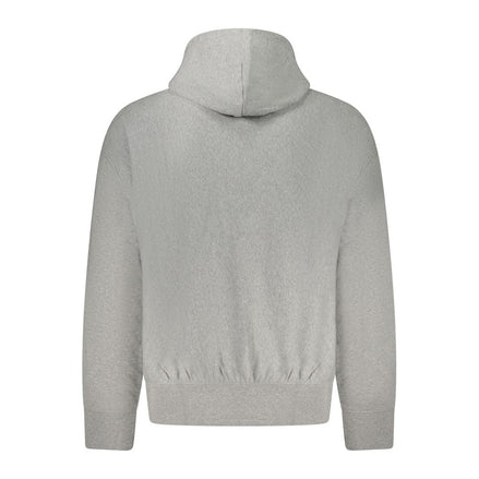 Calvin Klein Gray Cotton Men Sweatshirt Calvin Klein