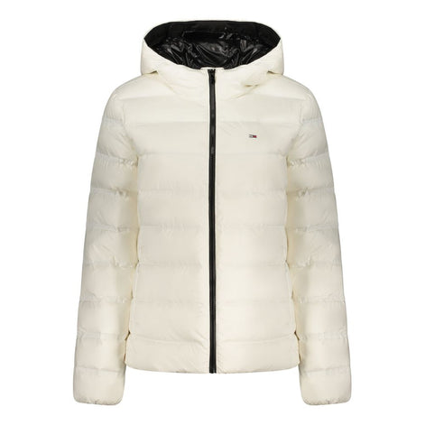 Tommy Hilfiger White Polyester Women's Jacket Tommy Hilfiger