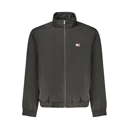 Tommy Hilfiger Black Polyester Men's Jacket Tommy Hilfiger