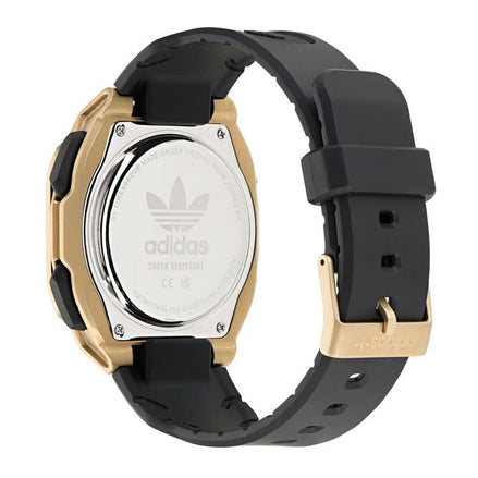 Adidas Black Synthetic Sport Watch Adidas