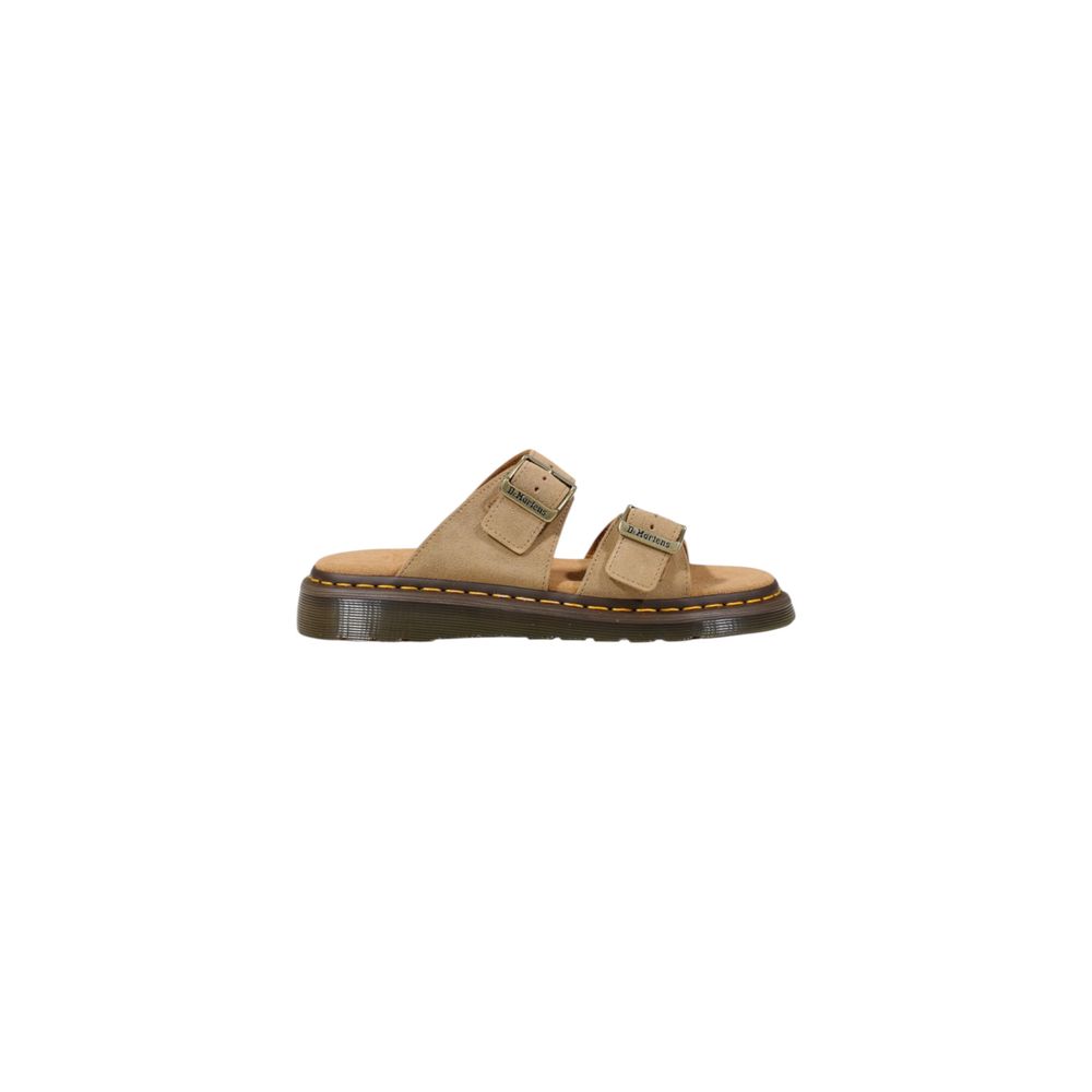 Dr. Martens Beige Leather Flat Sandals Dr. Martens