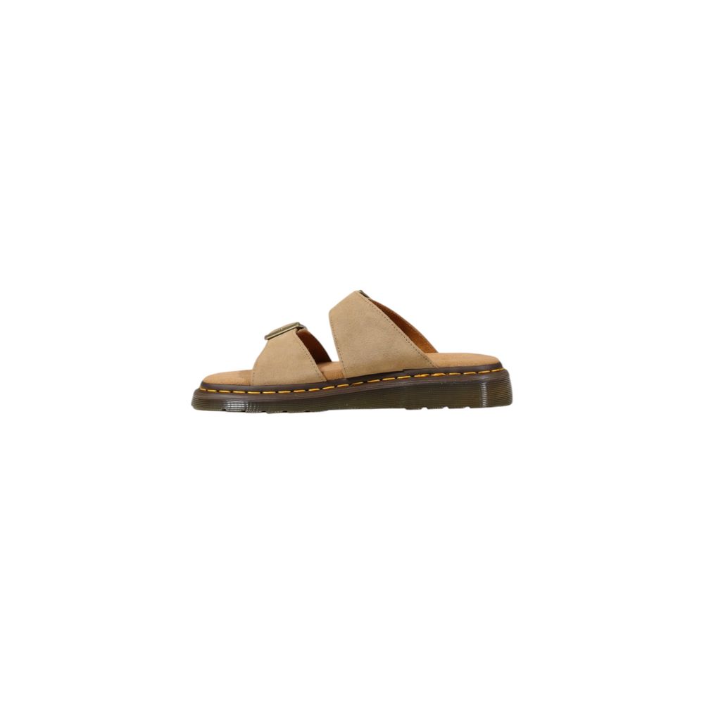 Dr. Martens Beige Leather Flat Sandals Dr. Martens