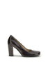 The Row Brown Calf Leather Bos Taurus Platform Pumps The Row