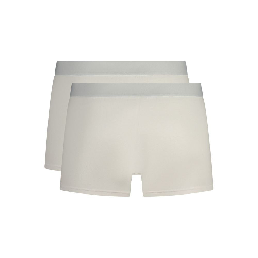 Trussardi White Cotton Men Boxer Underwear Trussardi