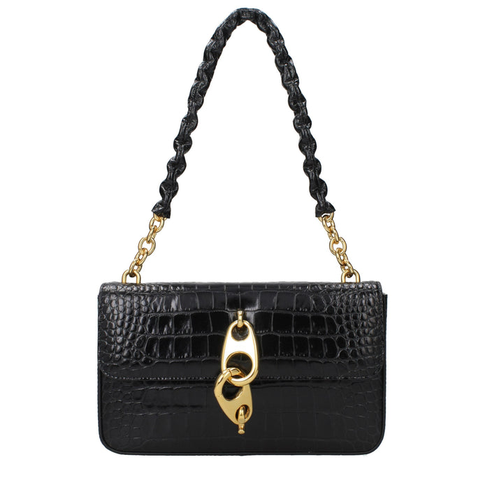 Tom Ford Black Leather Shoulder Bag Tom Ford