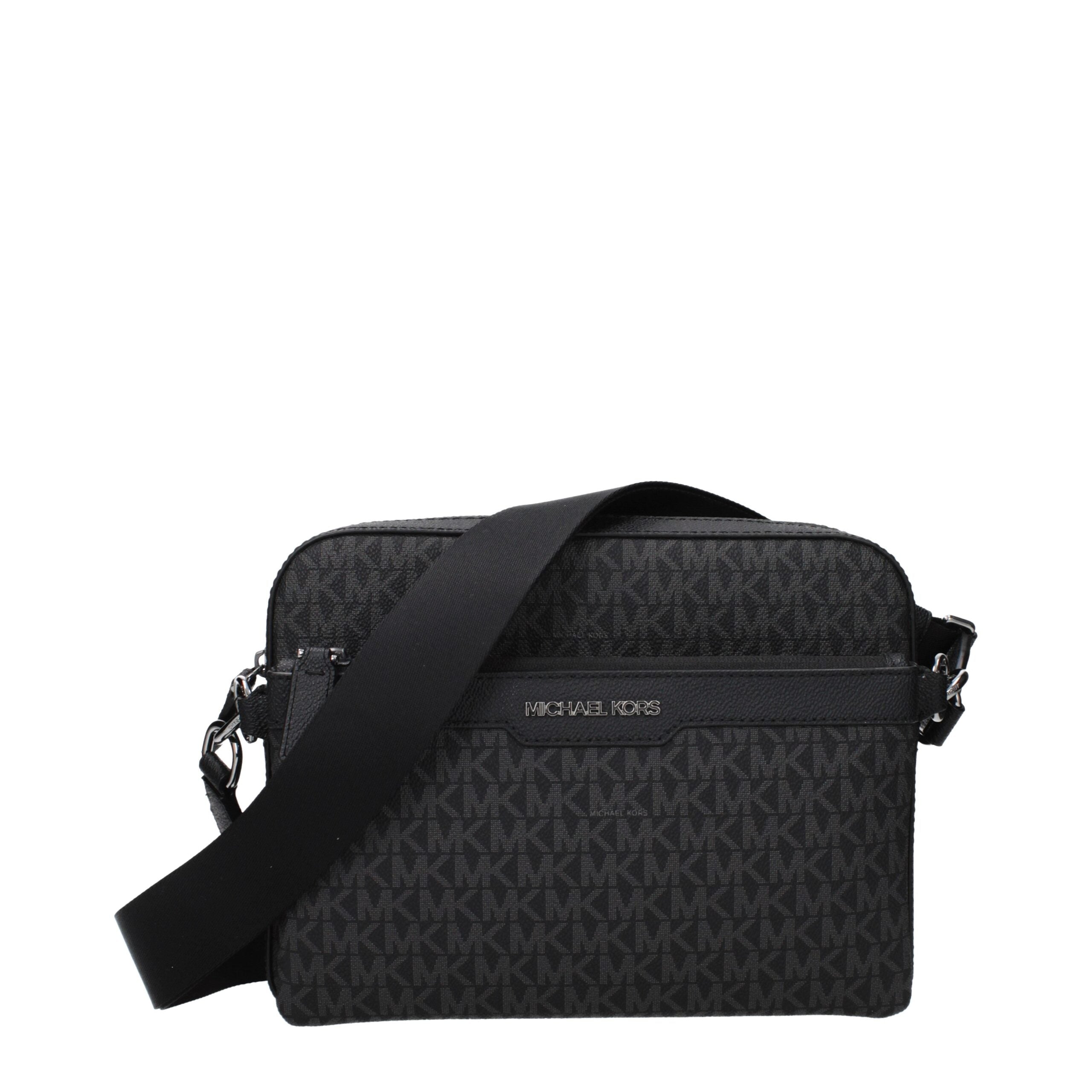 Michael Kors Black Fabric Crossbody Bag Michael Kors