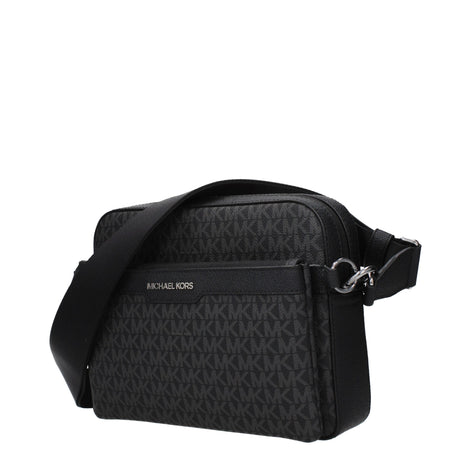 Michael Kors Black Fabric Crossbody Bag Michael Kors