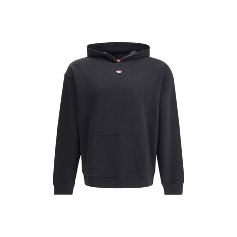 Diesel Black Cotton Sweatshirt Diesel