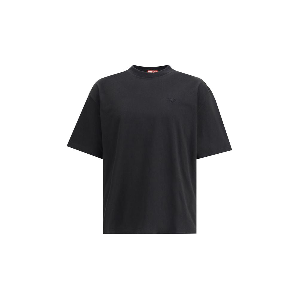 Diesel Black Cotton T-Shirt Diesel