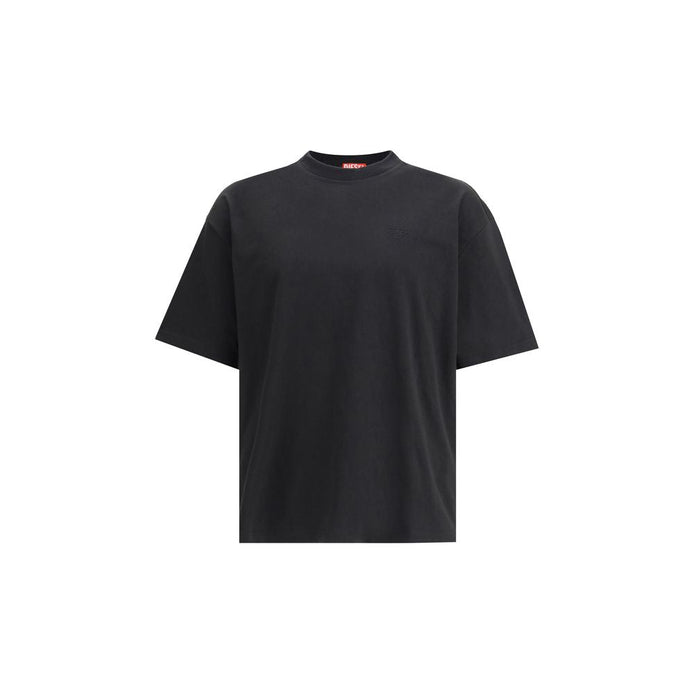 Diesel Black Cotton T-Shirt Diesel