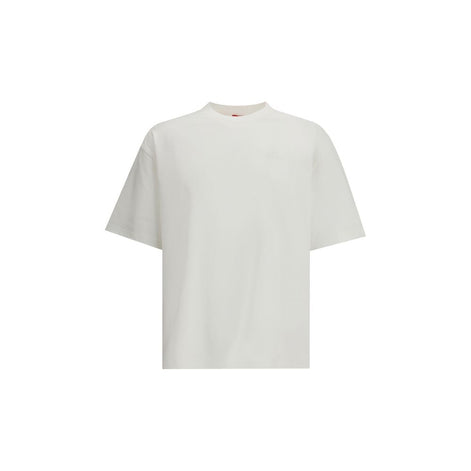 Diesel White Cotton T-Shirt Diesel