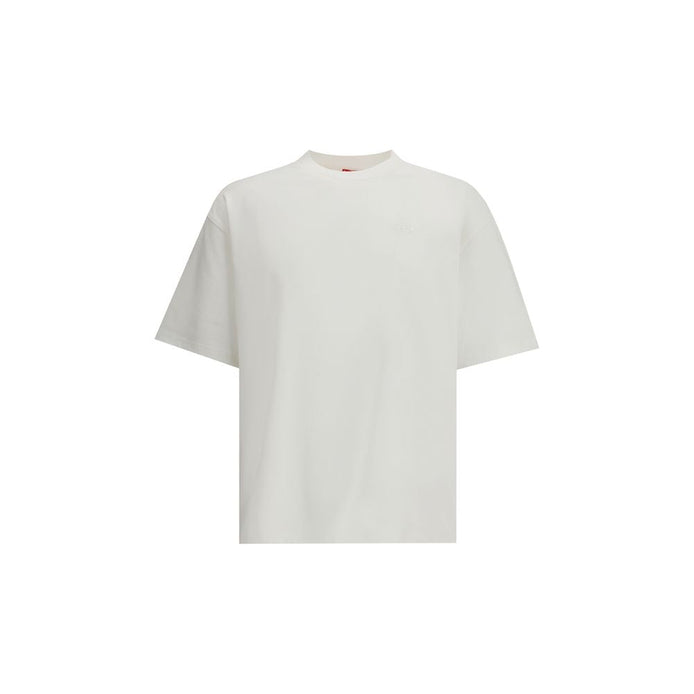 Diesel White Cotton T-Shirt Diesel