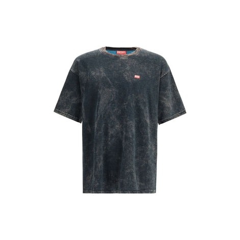 Diesel Black Cotton T-Shirt Diesel