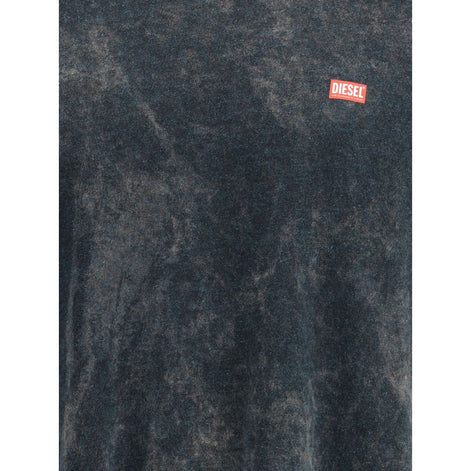 Diesel Black Cotton T-Shirt Diesel