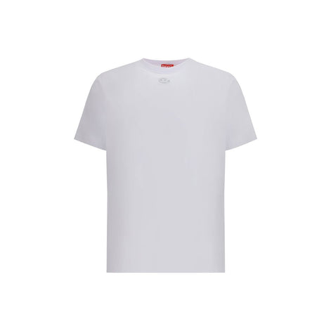 Diesel White Cotton T-Shirt Diesel