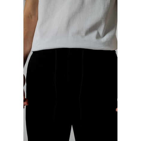 Hugo Boss Black Polyester Casual Pants Hugo Boss