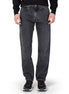 Hugo Boss Black Cotton Relaxed Fit Jeans Hugo Boss