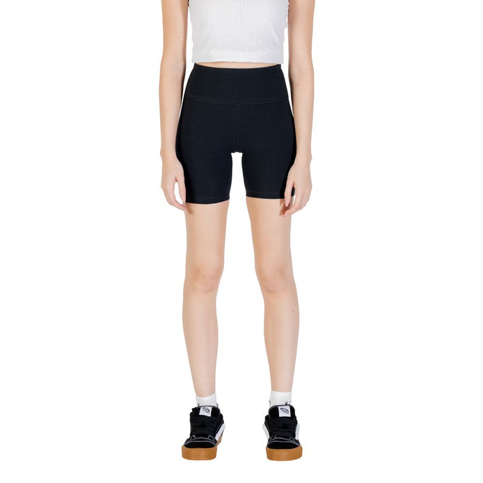 Converse Black Cotton Bermuda Shorts Converse