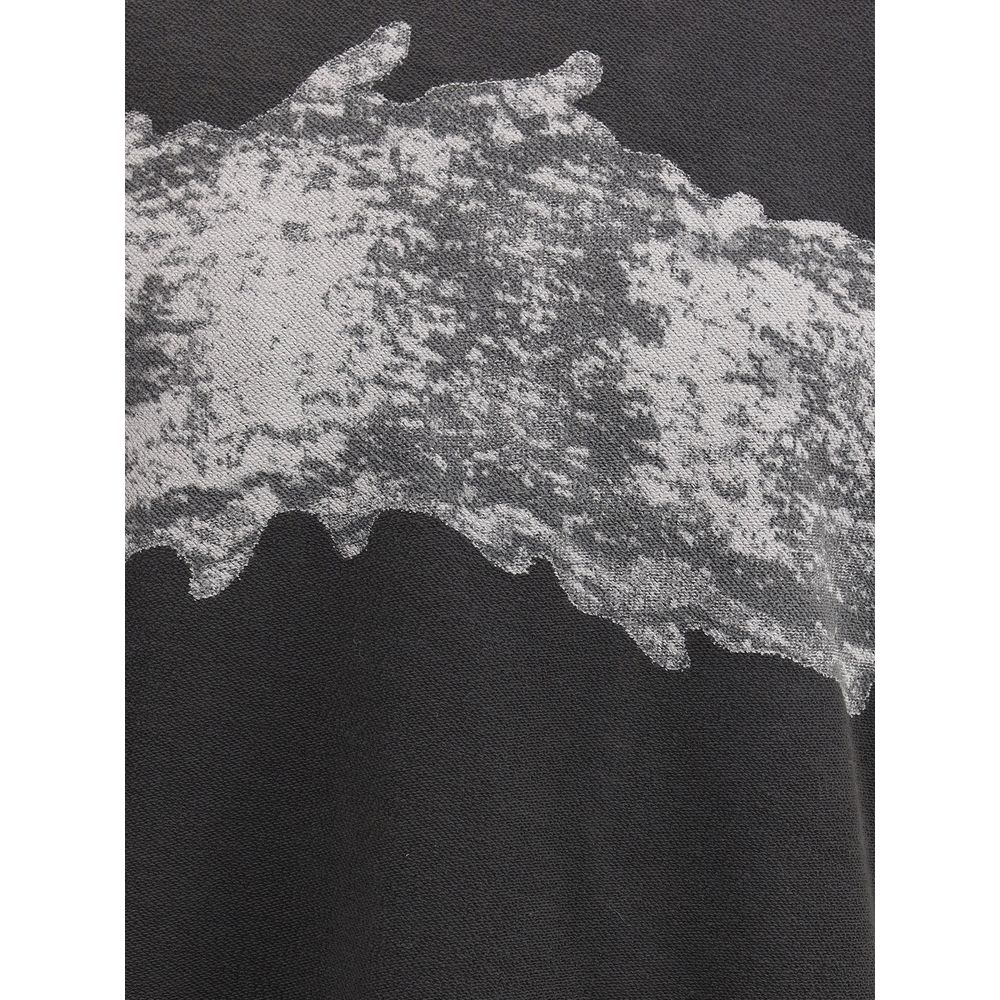 Diesel Black Cotton Sweatshirt Diesel