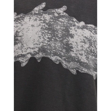 Diesel Black Cotton Sweatshirt Diesel