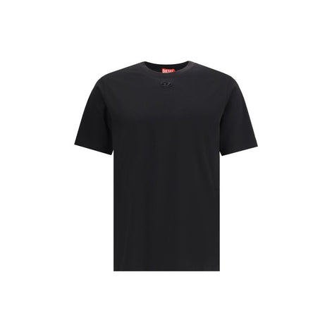 Diesel Black Cotton T-Shirt Diesel