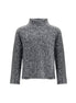 Diesel Gray Wool Sweater Diesel