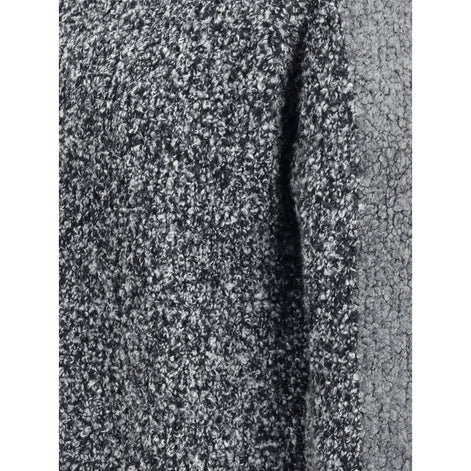Diesel Gray Wool Sweater Diesel