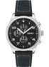 Hugo Boss Black Leather Dress Watch Hugo Boss