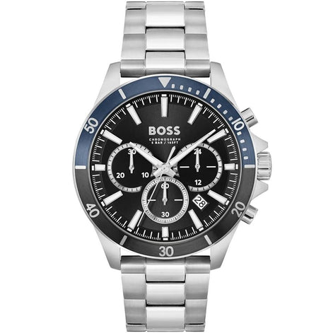 Hugo Boss Gray Stainless Steel Dress Watch Hugo Boss