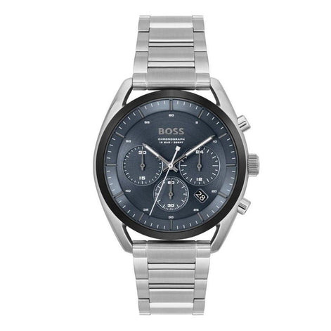 Hugo Boss Gray Stainless Steel Dress Watch Hugo Boss