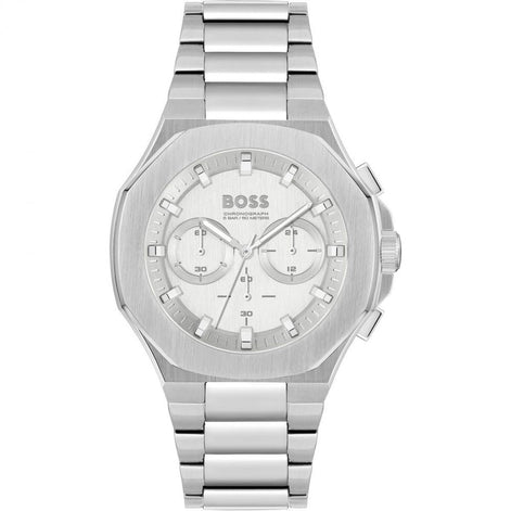 Hugo Boss Gray Stainless Steel Dress Watch Hugo Boss