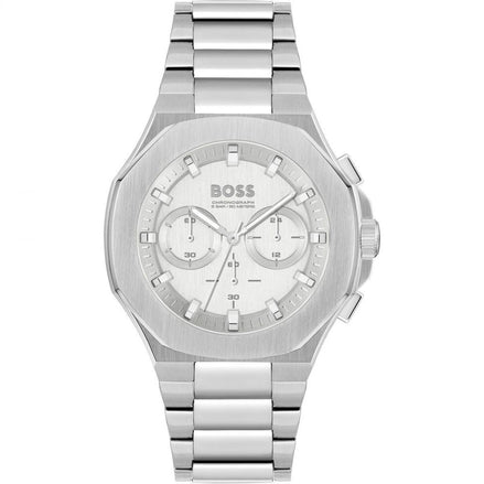 Hugo Boss Gray Stainless Steel Dress Watch Hugo Boss