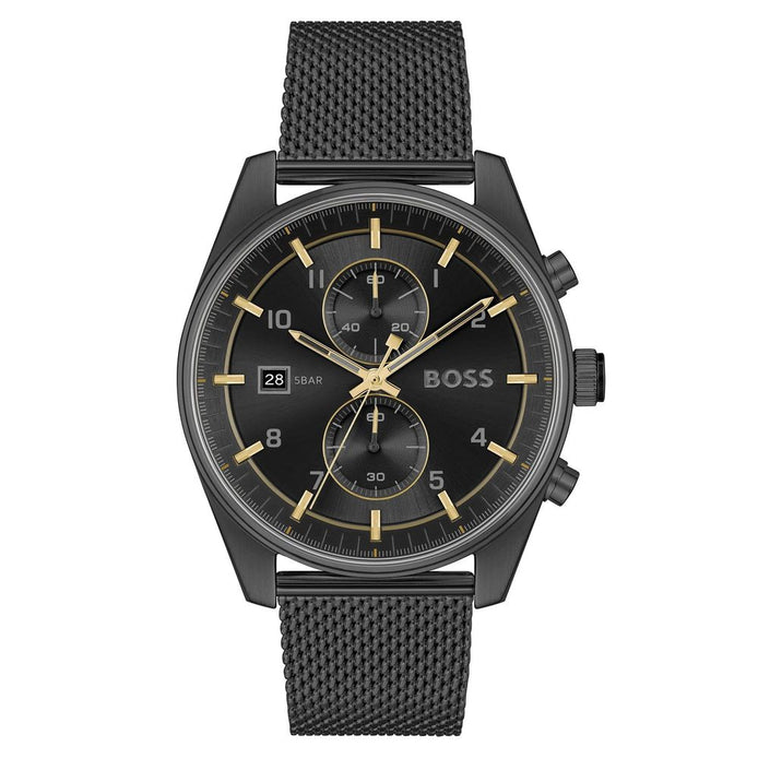 Hugo Boss Black Stainless Steel Dress Watch Hugo Boss