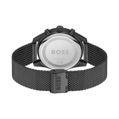 Montre habillée Hugo Boss en acier inoxydable noir
