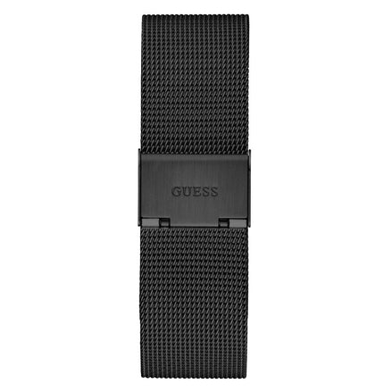 Guess Black Stainless Steel Dress Watch Guess