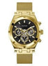 Guess Gold Stainless Steel Dress Watch Guess