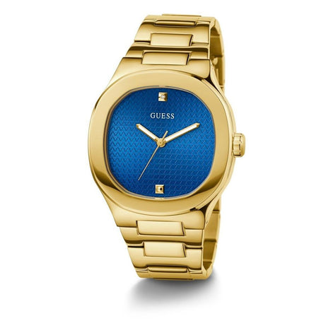 Guess Gold Stainless Steel Dress Watch Guess
