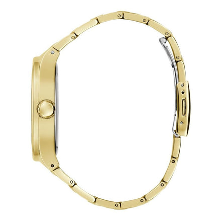 Guess Gold Stainless Steel Dress Watch Guess