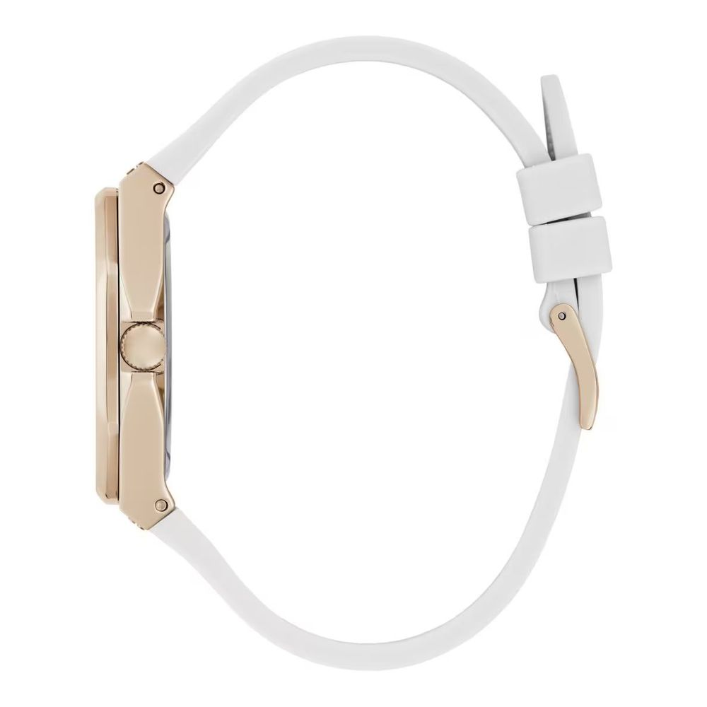 Guess White Synthetic Dress Watch Guess