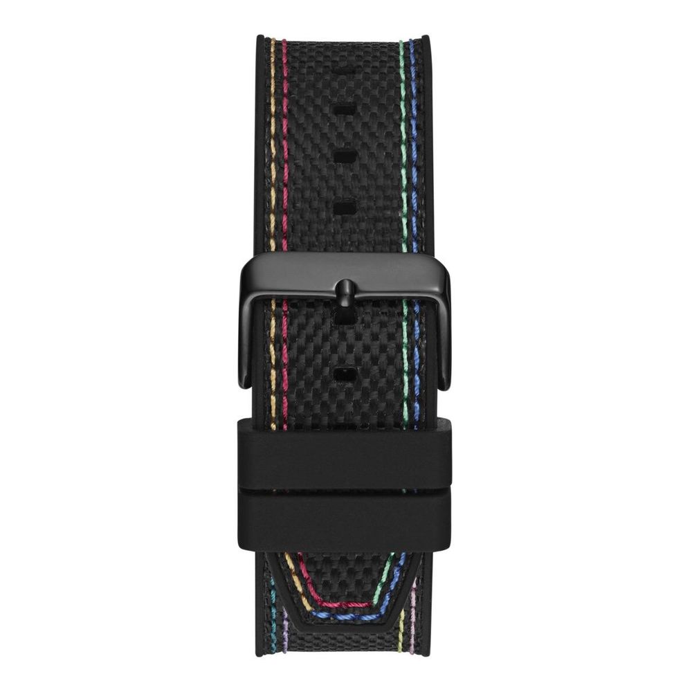 Guess Black Synthetic Dress Watch Guess