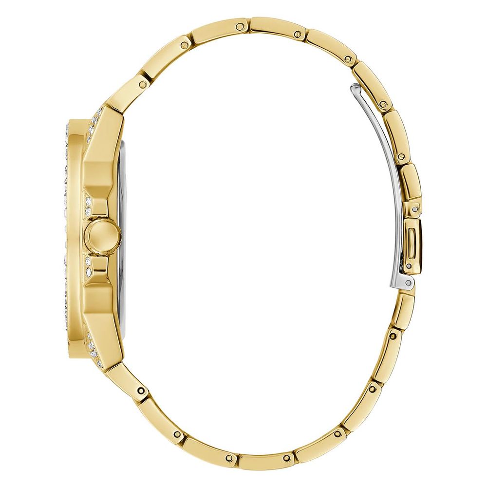 Guess Gold Stainless Steel Dress Watch Guess