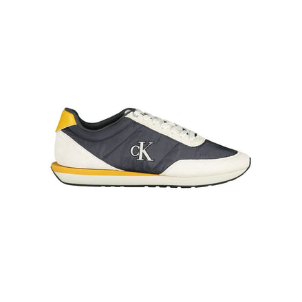 Calvin Klein Blue Polyester Men Sneaker Calvin Klein