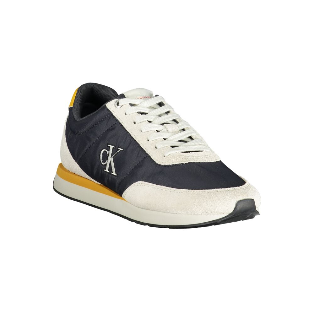 Calvin Klein Blue Polyester Men Sneaker Calvin Klein