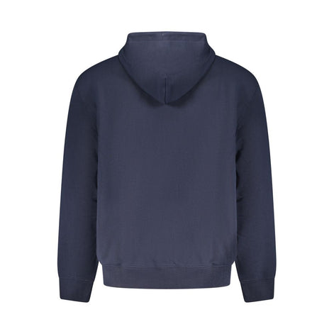 Calvin Klein "Blu Cotton Men's Hooded Sweatshirt" Calvin Klein
