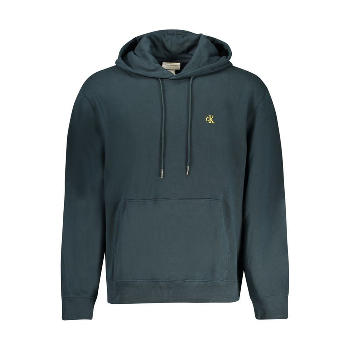 Calvin Klein Blue Cotton Men's Sweatshirt Calvin Klein