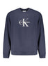 Calvin Klein Blue Cotton Men's Sweatshirt Calvin Klein