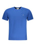 Calvin Klein Blue Cotton Men's T-Shirt Calvin Klein