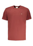 Calvin Klein Marrone Cotton Men T-Shirt Calvin Klein